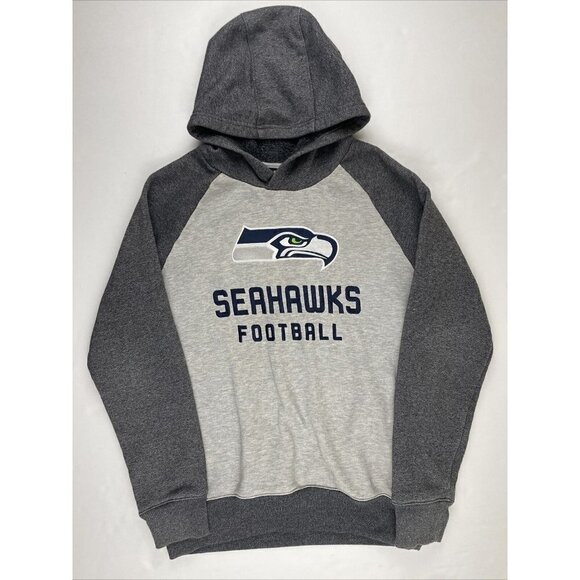 NFL Team Seattle Seahawks Hoodie Sweatshirt Youth Kids L(14-16) Cotton Blend - Picture 1 of 10